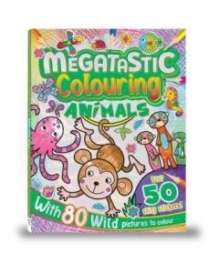 Megatastic Colouring Book Animals (Min Ord Qty 3) 