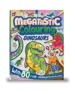Megatastic Colouring Book Dinosaurs (Min Ord Qty 3) 