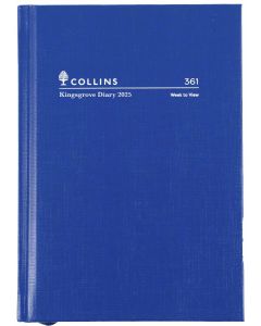 Collins 2026 Kingsgrove A6 Week to View Blue *Pre-Order Aug/Sept Delivery*