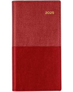  Collins 2026 Vanessa B6/7 Week to View Landscape Red *Pre-Order Aug/Sept Delivery*