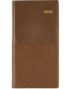 Collins 2026 Calendar Year Diary - Vanessa B6/7 Week to View Landscape Tan (SPECIAL ORDER - MOQ 5) *Pre-Order Aug/Sept Delivery*