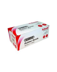Esselte Superior Rubber Bands 100g Box Size 19 (Min Order Qty 2)