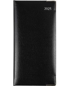 Collins 2026 Calendar Year Diary Management Bonded Leather B6/7 Week To View Black (SPECIAL ORDER - MOQ 5) *Pre-Order Aug/Sept Delivery*