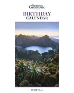 Australian Geographic Birthday Calendar (Perpetual) (Min Order Qty: 1)