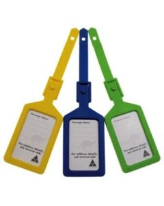 Kevron Baggage Tags Assorted Bag of 50 (Min order Qty 1)