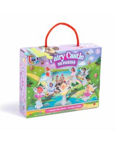 3D Fairy Castle Jigsaw Puzzle 45-Piece (Min Order Qty 2)