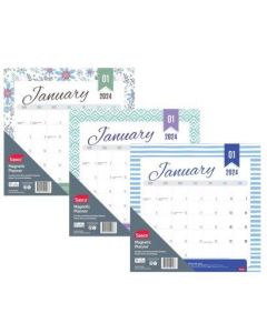 Cumberland 2024 Magnetic Calendar Month to View (Min Order Qty: Multiples of 3)