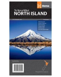Hema New Zealand North Island Map #8 (Min Order Qty 1)