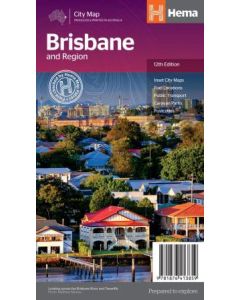 Hema Brisbane & Region Map #12 (min Order 1)