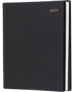 Collins Debden 2024 Calendar Year Diary - Associate A5 Day to Page Black (Min Order Qty 1)