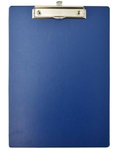 Marbig Foolscap PP Clipboard Blue (Min Order Qty 2)