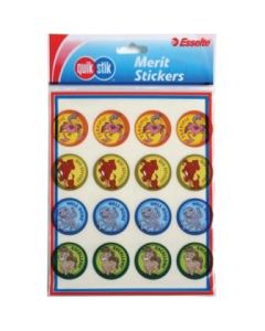 Quikstik Hangsell Merit Stickers 30mm Reward (Min Order Qty 5)