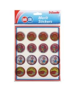 Quikstik Hangsell Foil Merit Stickers 30mm Recognition (Min Order Qty 5)