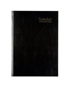 Cumberland Casebound 2024-2025 Financial Year A4 Week to View Diary Black (Order in Multiples of 6 Only) ***Available March 2024*** Special Order Item