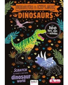 Scratch and Learn Dinosaurs (Min Order Qty 2)