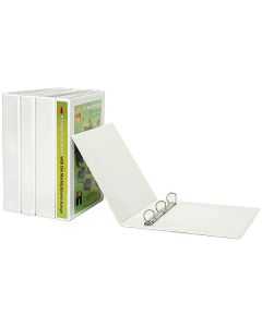 Marbig Cleverview Insert Binder A5 White 25mm (Min Order Qty 2)