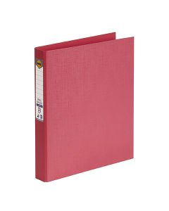 Marbig A4 PE 2D Ring Binder 25mm Coral (Order in Multiples of 6) ***Special Order Item***