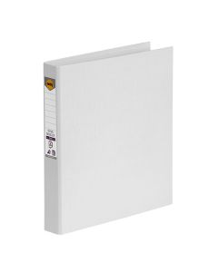 Marbig A4 PE 2D Ring Binder 25mm White (Order in Multiples of 6) ***Special Order Item***