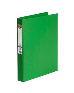 Marbig A4 PE 4D Ring Binder 25mm Green (Order in Multiples of 6) ***Special Order Item***
