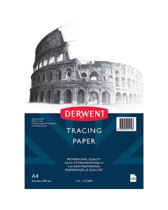 Derwent A4 Tracing Paper Pad 110-115gsm (Order in Multiples of 10) ***Special Order Item***