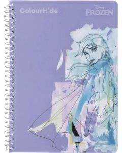 Disney Frozen 2 Colourhide A5 120 Pages Notebook - Anna (Min Order Qty: 2)