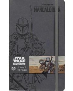 Star Wars The Mandalorian Spirax Platinum 127mm x 208mm 192 Page Journal (Min Order Qty: 2)
