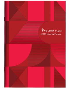  Collins 2026 Colplan A4 1 Month to View Red *Pre-Order Aug/Sept Delivery*