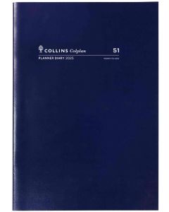  Collins 2026 Colplan A4 1 Month to View Fashion Blue *Pre-Order Aug/Sept Delivery*