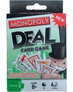 Monopoly Deal Playing Cards Pack of 6