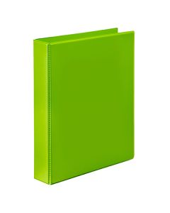 Marbig A4 Clearview 2D Insert Binder 25mm Lime (Order in Multiples of 20) ***Special Order Item***