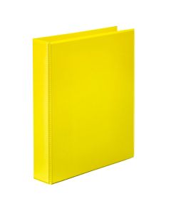 Marbig A4 Clearview 2D Insert Binder 25mm Yellow (Order in Multiples of 20) ***Special Order Item***