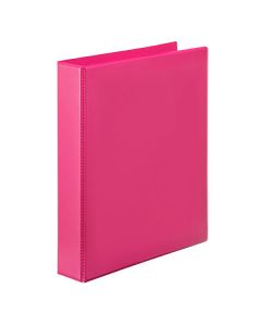 Marbig A4 Clearview 2D Insert Binder 25mm Pink (Order in Multiples of 20) ***Special Order Item***