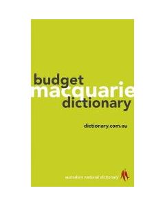Macquarie Budget Dictionary (Min Order Qty 2)