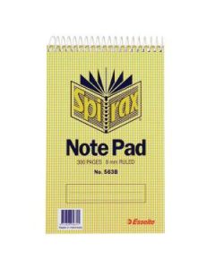 Spirax 563B Reporters Notebook Top Opening 300 Page (Min Ord Qty 5)