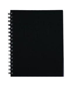 Spirax 511 Hardcover Notebook 200 Page Black (Min Ord Qty 5)