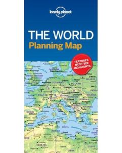 Lonely Planet The World Planning Map (Min Order Qty 1)