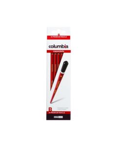 Columbia Copperplate Lead Pencil Hexagonal B Box of 20 (Min Ord Qty 1)
