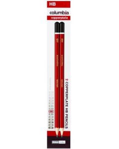 Columbia Copperplate Lead Pencil Hexagonal HB Pack of 2 (Min Order Qty 2)  