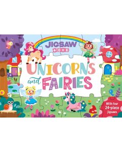 Unicorns & Fairies Puzzle Book