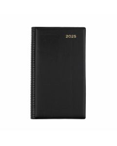 Collins 2026 Belmont Octavo 183x106mm Day to Page Black (SPECIAL ORDER - MOQ 5) *Pre-Order Aug/Sept Delivery*