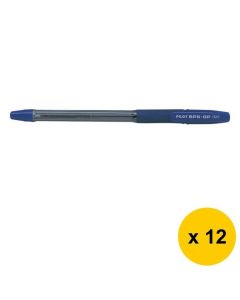 Pilot BPS-GP-M Ball Point Pen Medium 1.0mm Blue Bx 12 (Min Ord Qty 1)