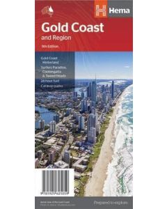 Hema Gold Coast & Region City Map #9 (Min Order Qty 1)