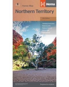 Hema Northern Territory Handy Map #13 (Min Order Qty 1)