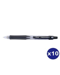 PILOT Progrex Mechanical Pencil 0.7mm Lead Black Pack of 10 (Min Order 1)