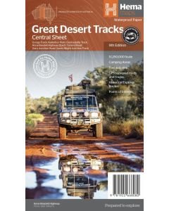 Great Desert Tracks Central Sheet 9ED (Min Order Qty: 1)