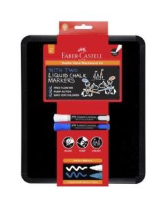 Faber-Castell Convenient Double Sided Blackboard Set (Min Order Qty: 6)
