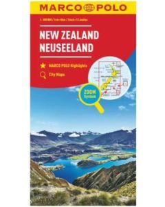 Marco Polo New Zealand Map (Min Order Qty: 2)
