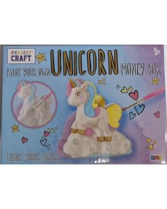 Paint Your Own Unicorn Money Box