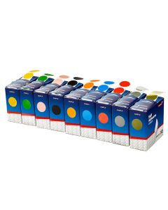 Quikstik Label Dispenser Circles 24mm Orange (Min Order Qty 1)