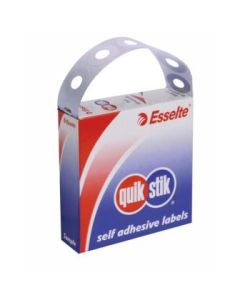 Quikstik Dispenser Eyelets White Plastic  Pack of 500 (Min Order Qty 1)